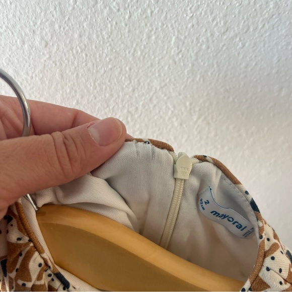 MAYORAL | AOP Dalmatian Print Dress | 2T - Picture 4 of 4